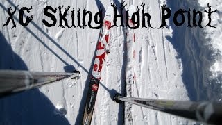 Unboring Exploring XC Skiing High Point [upl. by Noyahs937]