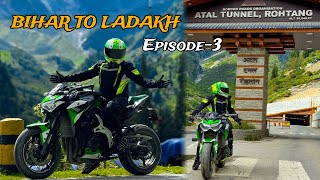 Bihar To Ladakh With Kawasaki Ninja H2🚀  Z900 Se Manali Aane Ka Sapna Pura Kiya 🤩  EPISODE3 [upl. by Slade]