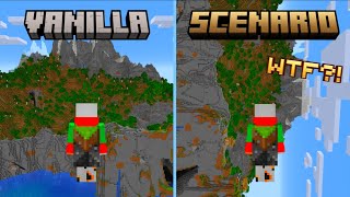 Minecraft But the World is Sideways [upl. by Essenaj]