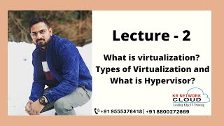 Lecture2 What is Virtualization   Types of Virtualization   Types of Hypervisor in Hindi [upl. by Knowlton]