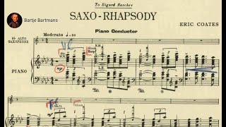 Eric Coates  SaxoRhapsody for Alto Saxophone and Orchestra 1936 [upl. by Miller]