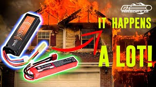 YOU WILL BURN YOUR HOUSE DOWN  LiPo Battery Safety Guide  Airsoft GI [upl. by Philips]