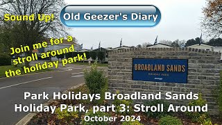 Park Holidays Broadland Sands Holiday Park part 3 Stroll Around October 2024 [upl. by Ahsenal407]