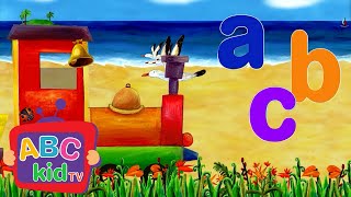 The ABC Train All Aboard Choo Choo  Preschool Learning  ABC KidTV  Nursery Rhymes amp Kids Songs [upl. by Vernier829]