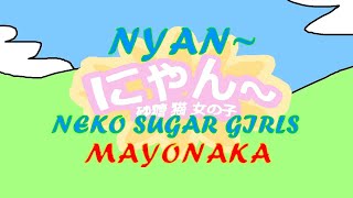 Nyan Neko Sugar Girls Mayonaka ALL EPISODES [upl. by Newmark56]