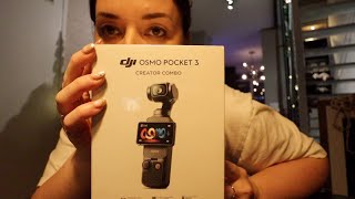 Kerstcadeaus uitpakken en nieuwe vlogcamera unboxen DJI Osmo pocket 3  Vloggloss 3296 [upl. by Eadnus]