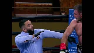 Boxer Iago Kiladze Get Mad And Punches The Referee After Getting Knocked Out 😂😂 [upl. by Arta]