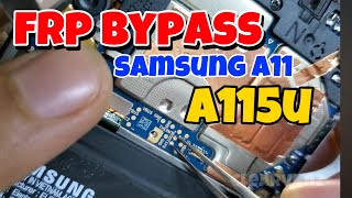 Samsung A11 FRP bypass  SMA115U frp bypass using Chimera Tool Test point [upl. by Eiramaneet108]