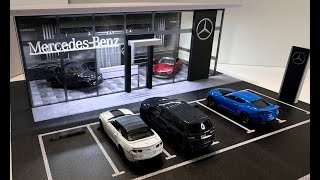 164 scale Moreart Mercedes Benz Diorama [upl. by Had]