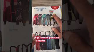 LIDL catalogue hiver 16112023 ski equipement lidl catalogue bricovideo sopromo [upl. by Eenttirb]