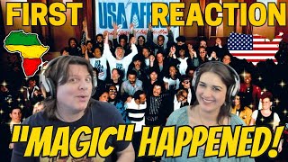 USA for Africa  We Are the World  COUPLE REACTION amp ANALYSIS  After Watching the Documentary [upl. by Surad136]