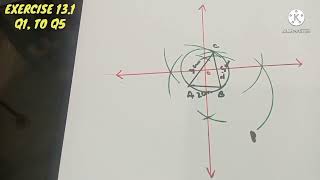 LECTURE 107 EXERCISE 131 PART 1Q1 TO Q5 UNIT 13 PRACTICAL GEOMETRY CIRCLE MATH 10 KPK BOARDS [upl. by Ayerdna275]