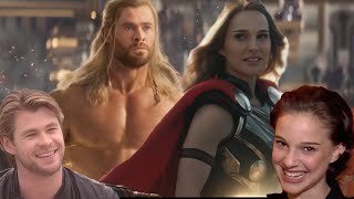 Natalie Portman and Chris Hemsworth When ET First Met the Thor Stars Exclusive [upl. by Dorthea422]