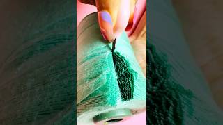 Easy pom pom making idea youtubeshorts satisfying embroidery artandcraft craft shorts [upl. by Siblee]