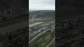 Kobern amp Dieblich an der Mosel von oben dji Mini 3 pro [upl. by Eikkin]