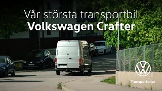 Volkswagen Crafter 2022 – Vår största transportbil [upl. by Brannon]