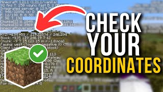 How To Show Coordinates In Minecraft Java amp Bedrock Version [upl. by Alina272]