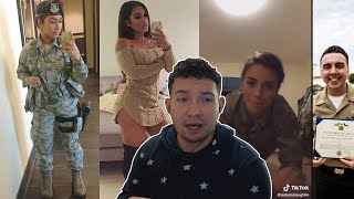 Reacting To CRINGE Military Tik Tok Videos  WARNING MAX CRINGE [upl. by Shih]