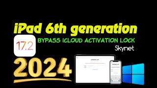 All iPad 6th generation iOS 172 Bypass icloud activation lock iPad 97 2018 iPad75 A1893 Bypass [upl. by Eimrots595]