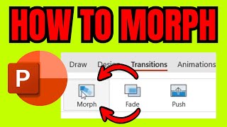 How To MORPH In PowerPoint Quick amp Easy [upl. by Eissirc560]