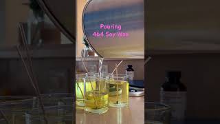 Pour 464 soy wax with me [upl. by Euqinaj]