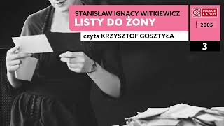 Listy do żony 03  Stanisław Ignacy Witkiewicz  Audiobook po polsku [upl. by Emlin]