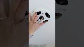 How to install a ceiling light Shorts [upl. by Elleinaj408]