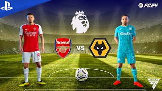 FC 24  Arsenal vs Wolves  Premier League 202425 Match  PS5™ Gameplay  4K HDR [upl. by Cibis]