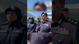 Hanya 5 pasang stoking kalimah Allah ditemui di kilang Batu Pahat Polis [upl. by Airpac260]