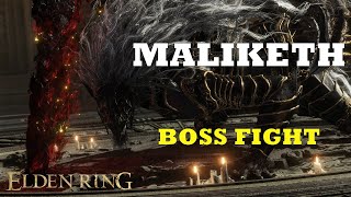 Maliketh the Black Blade  Gurranq Beast Clergyman  ELDEN RING Boss Fight 4K 60FPS [upl. by Rennie]