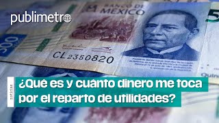 ¿Qué es y cuánto dinero me toca por el reparto de UTILIDADES [upl. by Anyela]