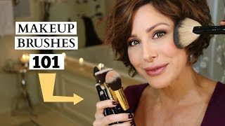 THE BEST MAKEUP BRUSHES I OWN  Affordable Must Haves  Dominique Sachse [upl. by Ettenyl]