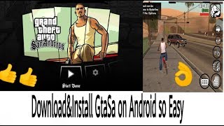 install gta san andreas android obbso simpleapkobb [upl. by Sinnaiy]