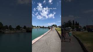 Peschiera del Garda situada en el lago de Garda Italia [upl. by Hafinah]