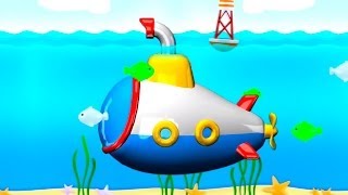 Çizgi film  Denizaltı Build and Play  Submarine Конструктор  Подводная лодка [upl. by Jareb403]