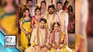 Chiranjeevis Daughter Srijas WEDDING  Pictures  Lehren Telugu [upl. by Enneles958]