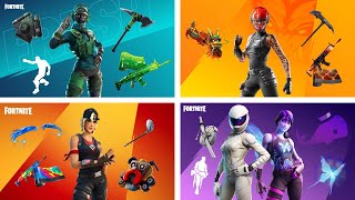 ALL FORTNITE CREATOR LOCKER BUNDLES FreshSypherPKBenjyfishy [upl. by Eseuqram]