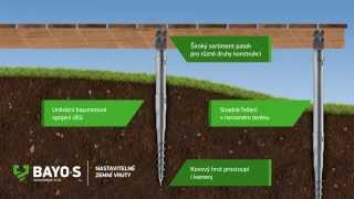 BAYOS Nastavitelné zemní vruty [upl. by Gamal]