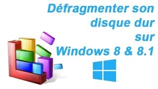 Défragmenter et optimiser les lecteurs sur Windows 8 amp Windows 81 [upl. by Cressler]