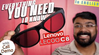 Bluetooth Sunglasses From Lenovo  Lecoo C8 Indepth Review [upl. by Glialentn]