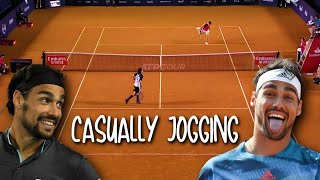 Fabio Fognini Being Casually Brilliant For 10 Minutes [upl. by Noxin477]