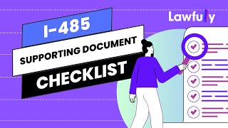 I485 Supporting Documents Checklist  Adjustment of Status for FamilyBased Applicants [upl. by Notnilk]