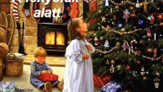 🌲Karácsonyi dal  🌲 Karácsony éjjelén a fenyőfák alatt Christmas Song🌲 [upl. by Adah204]