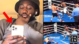 Terence Crawford REACTS On Jaron Ennis VS David Avanesyan FULL FIGHT [upl. by Suhploda150]