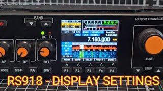 RS918 HF  SDR  Orange Change Waterfall Scope Percentage [upl. by Lorri18]