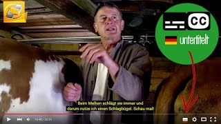 11 DIE SENNER oder quotVon der Molkerei in die Käsereiquot Kallbrunnalm mit Jan Sell deafmediade UT [upl. by Larret]