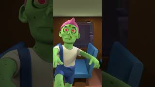 Five Zombies Riding On A Bus  Full Version shorts kidssong [upl. by Antipus]