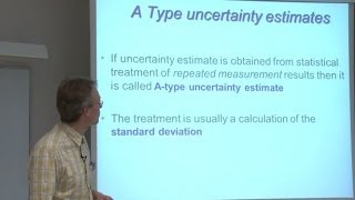 33 A and B Type uncertainty estimates [upl. by Teik]