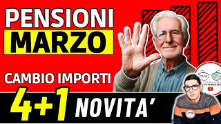 ✅ PENSIONI MARZO 2024 le 5 Novità IN ARRIVO ➡ NUOVI IMPORTI TAGLIO IRPEF AUMENTI CONGUAGLI ARRETRATI [upl. by Haodnanehs]