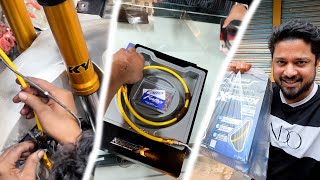 আমাদের r15 এ সেটআপ করলাম Roller Bearing  Faito hose pipe  RCB S1 Brake and E2 Clutch  MSI Vlogs [upl. by Atazroglam160]